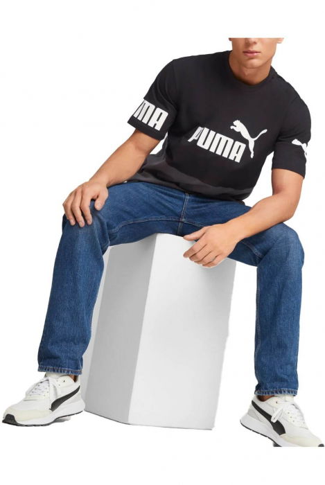 Tricou PUMA Power Colorblock - 673321-01 [7]