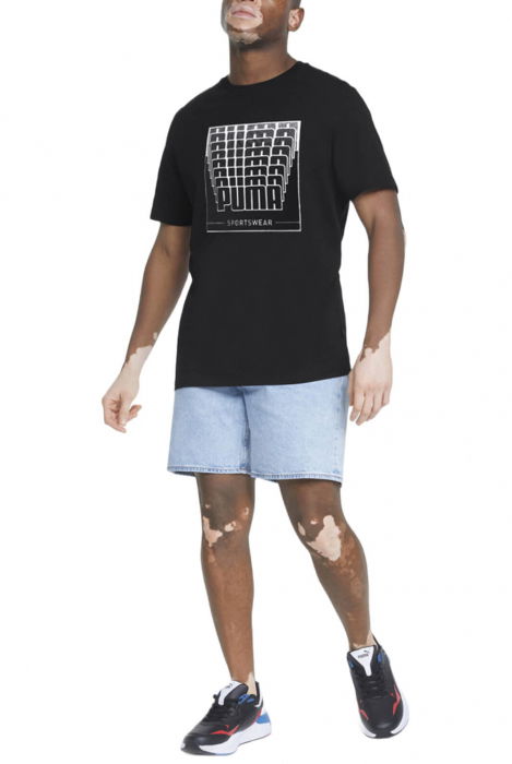 Tricou PUMA Wording Graphic - 848564-01 [5]