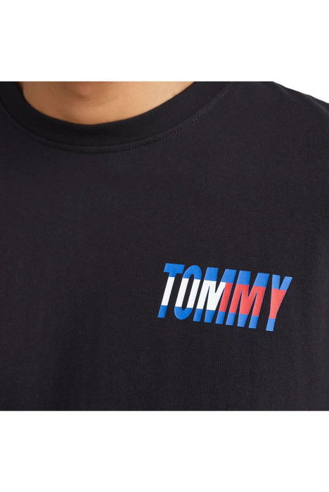 Tricou Tommy Hilfiger Jeans Tagged - DM0DM16408-BDS [3]