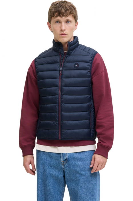Vesta JACK &JONES Bradley Light Bodywarmer Collar - 12280973-Sky Captain [1]