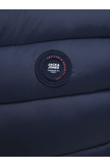 Vesta JACK &JONES Bradley Light Bodywarmer Collar - 12280973-Sky Captain [4]