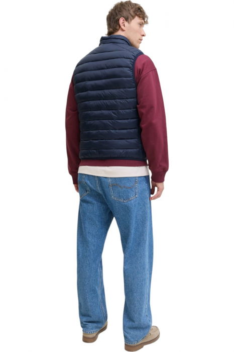 Vesta JACK &JONES Bradley Light Bodywarmer Collar - 12280973-Sky Captain [2]