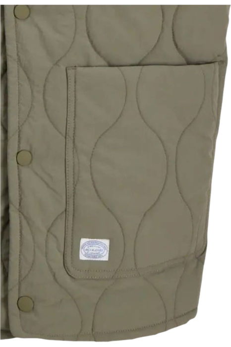 Vesta JACK &JONES Caleb Quilted - 12294357-Dusty Olive [3]