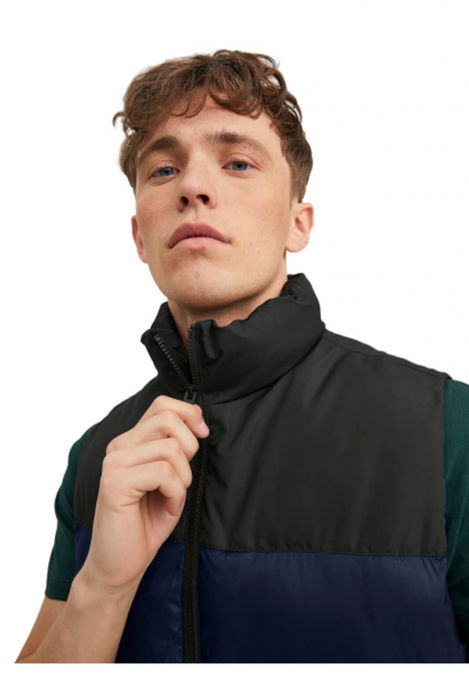 Vesta JACK &JONES Chili Bodywarmer - 12212221-Navy Blazer BLOCKING [5]