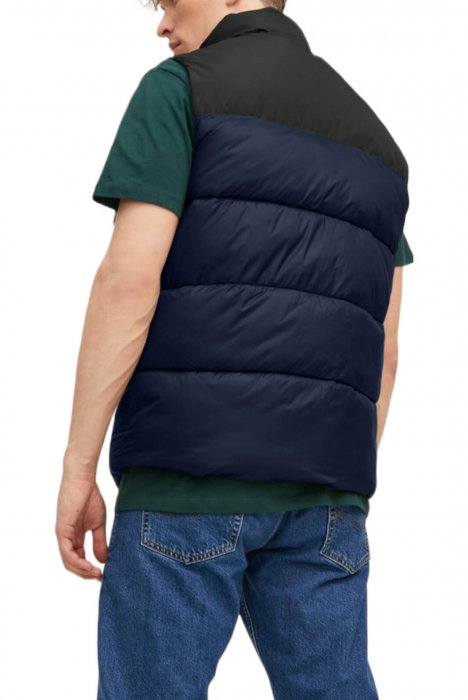 Vesta JACK &JONES Chili Bodywarmer - 12212221-Navy Blazer BLOCKING [2]
