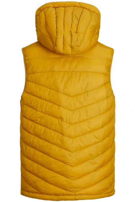 Vesta JACK &JONES Hero - 12211789-Harvest Gold CONTRAST ZIP [2]