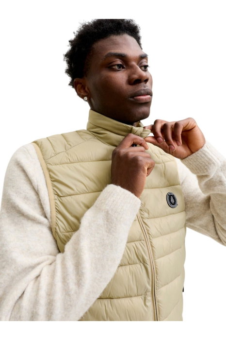 Vesta JACK &JONES Kingsley Light Bodywarmer - 12298870-Fields Of Rye [4]