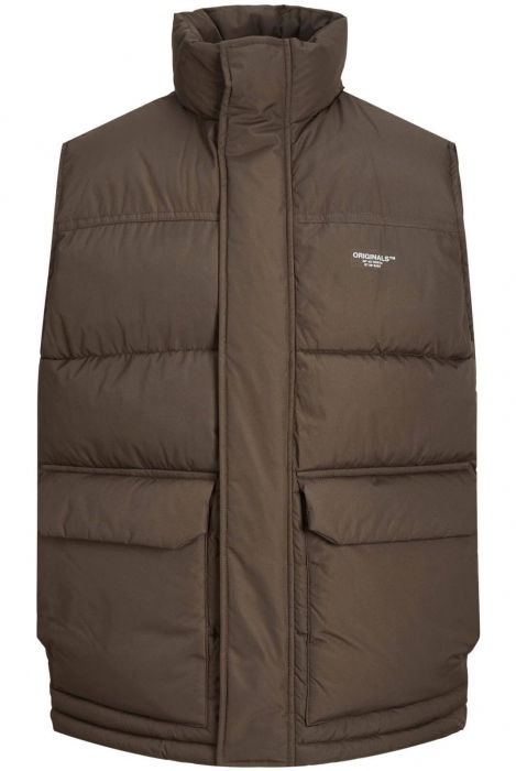 Vesta JACK &JONES Sence Bodywarmer - 12215145-Seal Brown [1]