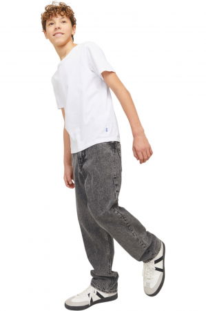 Blugi JACK &JONES Chris Original SQ 853 JNR - 12279858-Grey Denim [6]