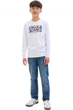 Blugi JACK &JONES Glenn Original SQ902 JNR - 12284345-Blue Denim [6]