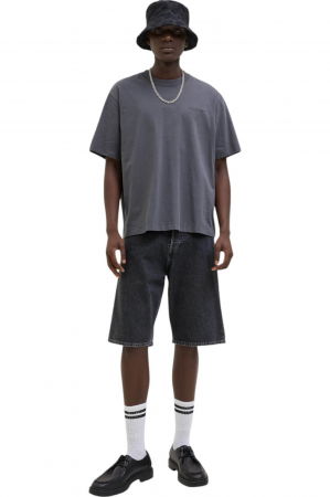 Blugi scurti JACK &JONES Iron Original SQ730 SN - 12278463-Black Denim SQ737 [5]