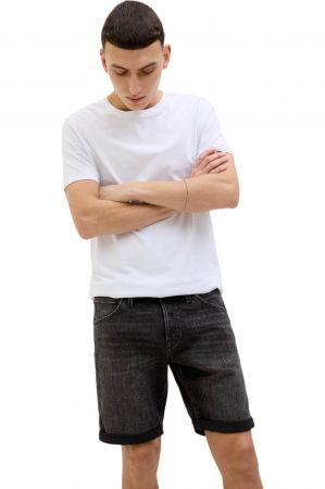 Blugi scurti JACK &JONES Rick Fox CB310 SN - 12269608-Black Denim AM317 [4]