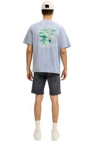 Blugi scurti JACK &JONES Rick Original 999 - 12290839-Black Denim [1]