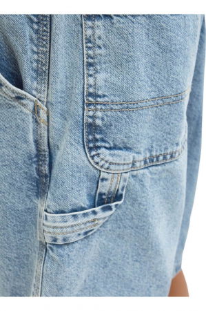 Blugi scurti JACK &JONES Tony Carpenter 234 SN JNR - 12277786-Light Blue Denim [2]