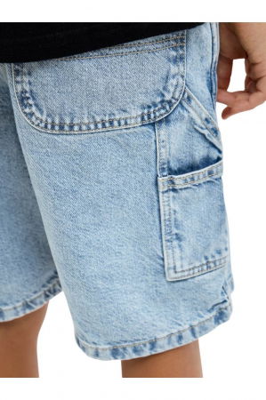 Blugi scurti JACK &JONES Tony Carpenter 234 SN JNR - 12277786-Light Blue Denim [3]