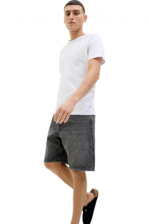 Blugi scurti JACK &JONES Tony Original SBD 210SN - 12269533-Black Denim [4]