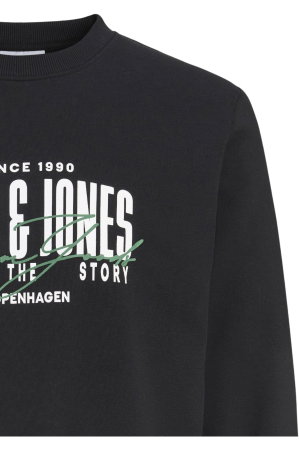 Bluza JACK &JONES Aero Sweat Crew Neck - 12298492-Black [2]