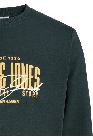 Bluza JACK &JONES Aero Sweat Crew Neck - 12298492-Scarab [2]