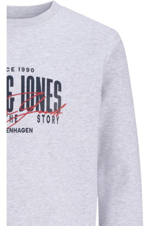 Bluza JACK &JONES Aero Sweat Crew Neck - 12298492-White Melange [2]