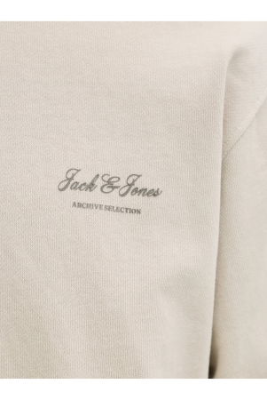 Bluza JACK &JONES Archive Graphic Crew - 12287995-Moonbeam [3]