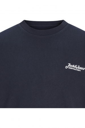 Bluza JACK &JONES Beau Crew - 12268435-Sky Captain [1]