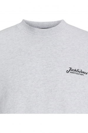 Bluza JACK &JONES Beau Crew - 12268435-White Melange [1]