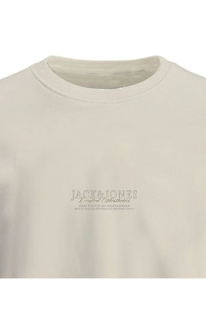 Bluza JACK &JONES Bleecker Aop Box Crew JNR - 12293295-Antique White [2]