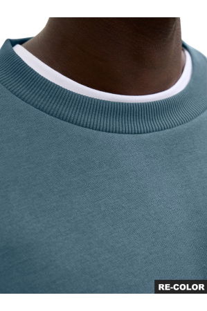 Bluza JACK &JONES Bradley Crew - 12249341-Blue Mirage [3]