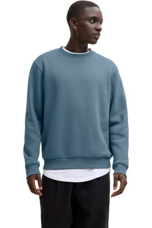 BĂRBAŢI - Bluza JACK &JONES Bradley Crew - 12249341-Blue Mirage