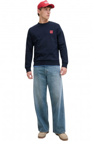 Bluza JACK &JONES Brandy Sweat Crew LN - 12279256-Sky Captain [5]