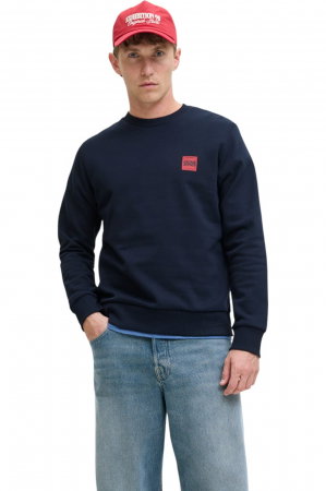 Bluza JACK &JONES Brandy Sweat Crew LN - 12279256-Sky Captain [0]