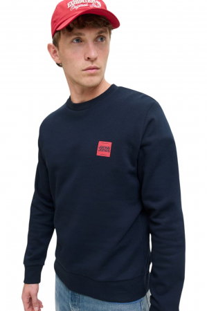 Bluza JACK &JONES Brandy Sweat Crew LN - 12279256-Sky Captain [4]