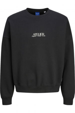 Bluza JACK &JONES Brooklyn Graphic Back - 12262881-Black [7]