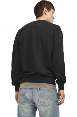 Bluza JACK &JONES Charge Crew - 12257853-Black [1]