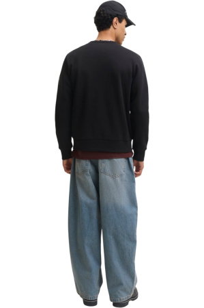 Bluza JACK &JONES Cleveland Crew Neck LN - 12298440-Black [1]