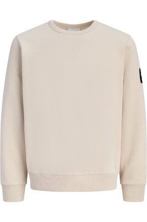 BĂRBAŢI - Bluza JACK &JONES Cleveland Crew Neck LN - 12298440-Moonbeam
