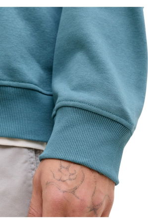 Bluza JACK &JONES Fusion Graphic Sweat Crew - 12289807-North Atlantic [3]