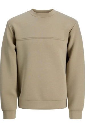 BLUZE - Bluza JACK &JONES Fusion Scuba Sweat Crew - 12289830-North Atlantic