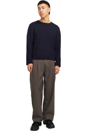 Bluza JACK &JONES George Knit Crew - 12268279-Navy Blazer [5]