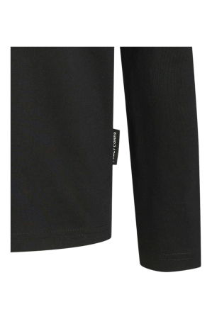 Bluza JACK &JONES Grid Branding Crew JNR - 12285159-Black [2]