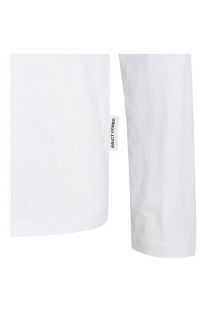 Bluza JACK &JONES Grid Branding Crew JNR - 12285159-Bright White [2]