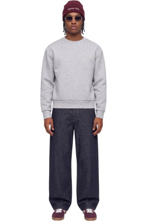 Bluza JACK &JONES Legacy Sweat Scuba LN BF - 12306535-Light Grey Melange [5]