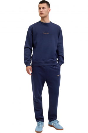 Bluza JACK &JONES Norrebro Emb Sweat Crew - 12282893-Ocean Cavern [5]