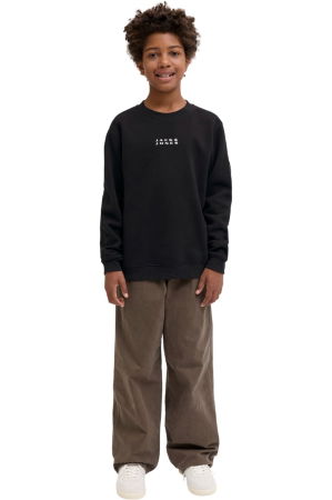 Bluza JACK &JONES Point Badge Crew BF JNR - 12286878-Black [5]