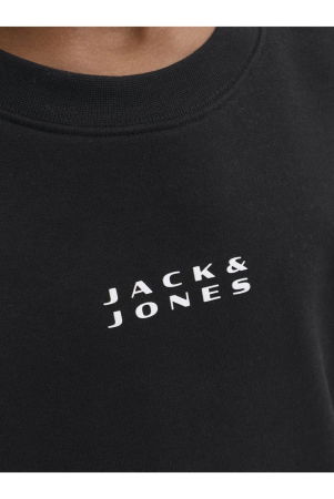 Bluza JACK &JONES Point Badge Crew BF JNR - 12286878-Black [3]