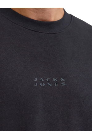 Bluza JACK &JONES Point Sweat Crew Bf - 12285667-Black JJ [2]