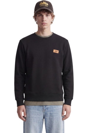 BĂRBAŢI - Bluza JACK &JONES Rush Sweat Crew Neck - 12298426-Black