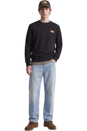 Bluza JACK &JONES Rush Sweat Crew Neck - 12298426-Black [4]