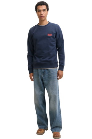 Bluza JACK &JONES Rush Sweat Crew Neck - 12298426-Navy Blazer [5]