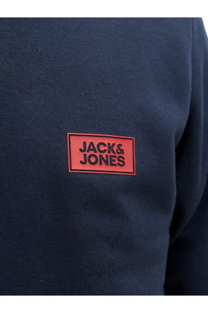 Bluza JACK &JONES Rush Sweat Crew Neck - 12298426-Navy Blazer [3]